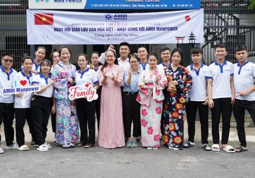 AMDI MANPOWER tổ chức Ngày hội giao lưu văn hoá Việt – Nhật cho các Thực tập sinh