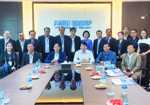Viện AMDI tổ chức thăm quan học tập cho đoàn cán bộ và chuyên gia Cộng hòa Dân chủ Nhân dân Lào 
